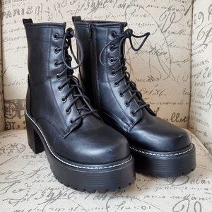 Koi Footwear OSAGE Rock Military Boots